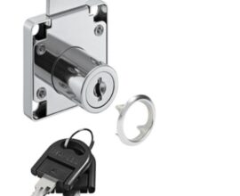 FECHADURA PARA PORTA CORRER D24 19X24M CROMADO HAFELE