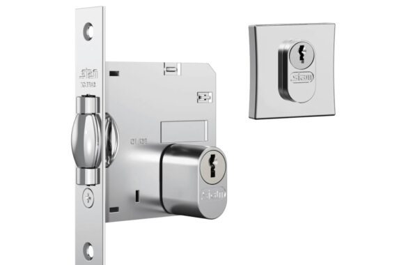 FECHADURA ROLETE LILLE 1005 QUADRADA TETRA CROMADA Stam