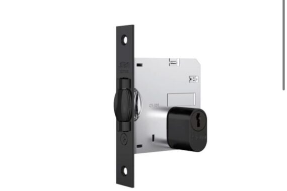 FECHADURA ROLETE LILLE 1005 REDONDA TETRA PRETA Stam