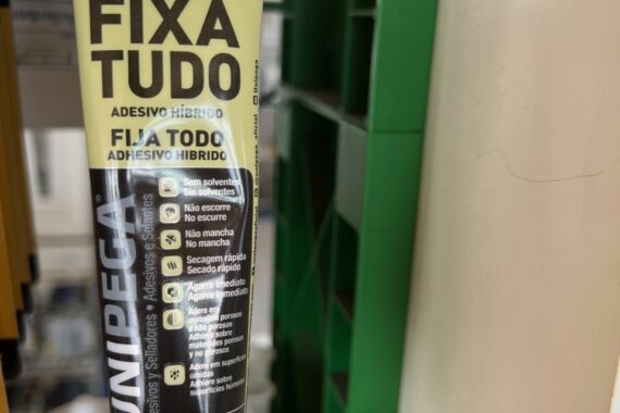Cola Fixa Tudo Alto Poder Adesão Até Debaixo D’água 80g Unipega