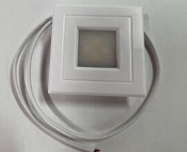 Luminária POP Quadrada Branca Lumitek