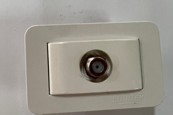 Tomada TVBranca Lumitek