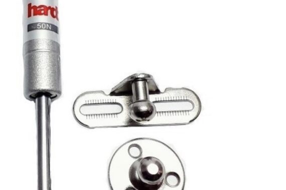 Pistão a gás força normal mini 156mm 50N Hardt