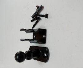 Prendedor de garra para porta Preto União Mundial