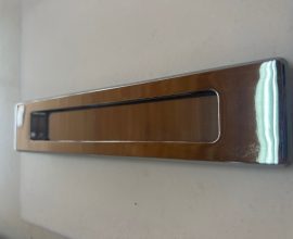 Concha embutir c 2 Parafusos Internos 148 25cm Cromada União Mundial