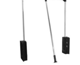 Cabide extensível 85-115cm cromado Hardt F0004CR