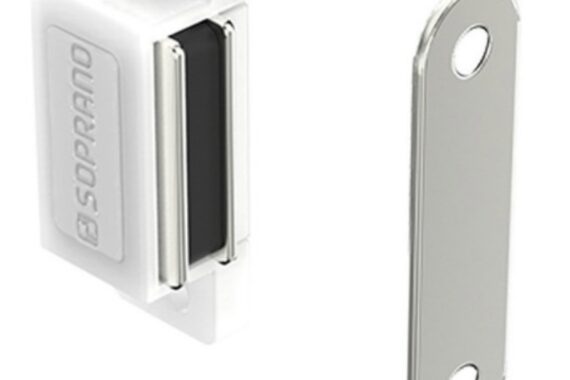 Fecho Magnético Branco Soprano