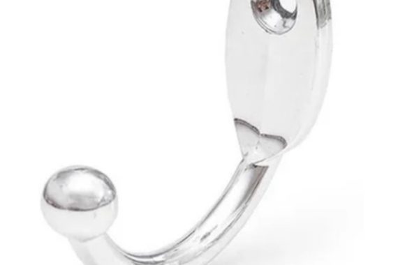 Cabide Médio Cromado 3D