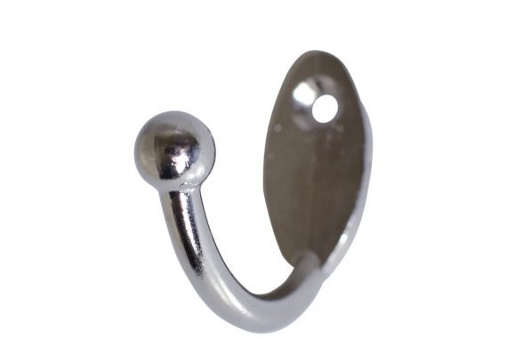 Cabide Pequeno Cromado 3D