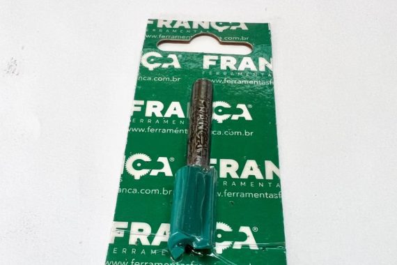 Broca fresa para tupia (fresa paralela) 15mm 0152 França