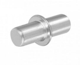Suporte pino p prateleira 5mm aço niquelado Hardt F1101NI