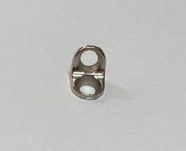 Cantoneira 13×13 aliviada Niquelada 3D