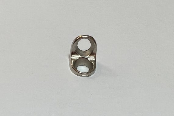 Cantoneira 13×13 aliviada Niquelada 3D