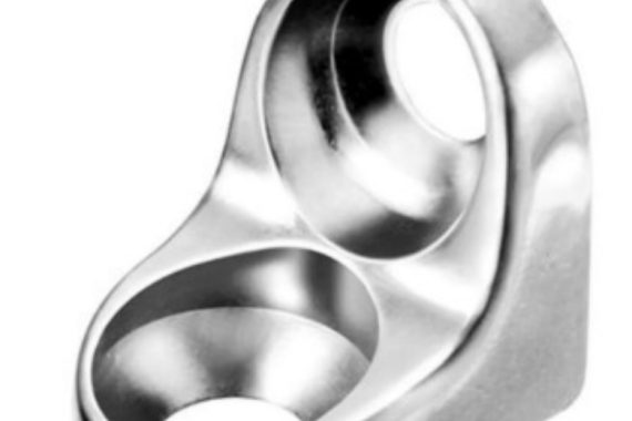 Cantoneira 13×13 maciça Niquelada 3D