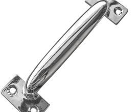 Puxador Serralheiro 100mm Cromado3D