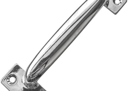 Puxador Serralheiro 100mm Cromado3D