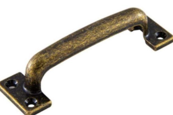 Puxador Serralheiro 100mm OV 3D