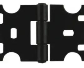 Dobradiça Mexicana 70×39 Preta 3D