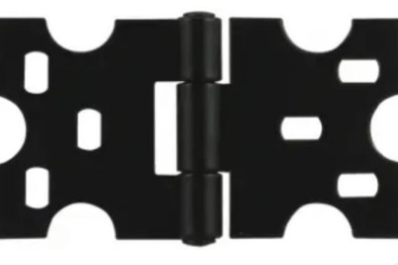 Dobradiça Mexicana 70×39 Preta 3D