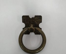 Puxador Argola c/ espelho redondo OV 3D