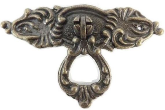 Puxador 228 117 grande Ouro Velho 3D