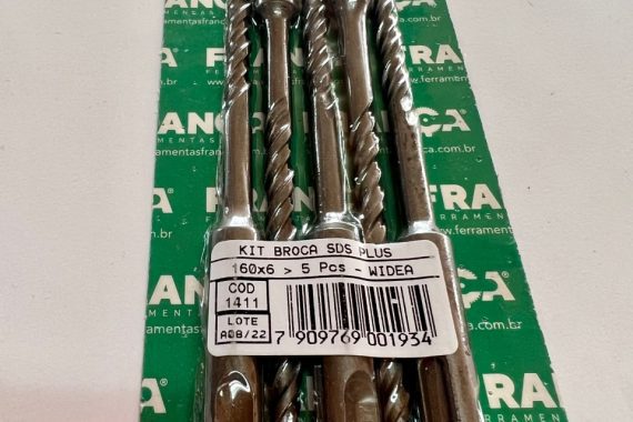 Broca widea plus 6mm 16cm engate rápido 1411 França