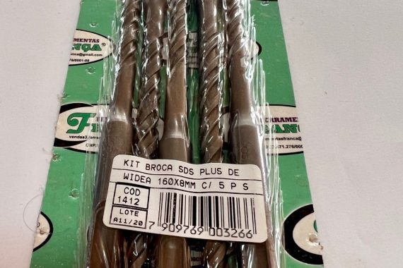 Broca widea plus 8mm 16cm engate rápido 1412 França