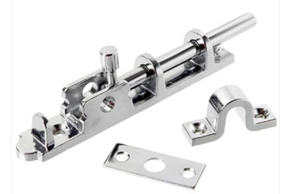 Trinco União Linha Média 12cm Cromado 82304 União Mundial