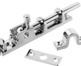 Trinco União Linha Média 6cm Cromado 82104 União Mundial