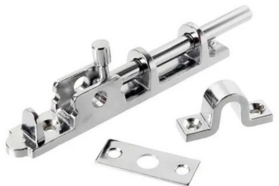 Trinco União Linha Média 6cm Cromado 82104 União Mundial