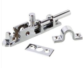 Trinco União Linha Média 9cm Cromado 82204 União Mundial