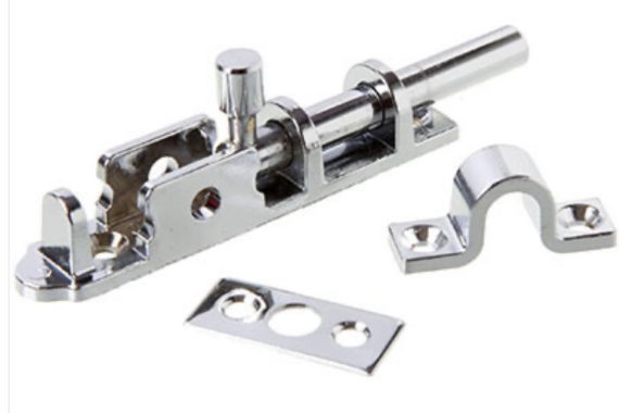 Trinco União Linha Média 9cm Cromado 82204 União Mundial