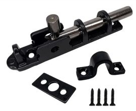 Trinco União Linha Média 9cm Preto 82206 União Mundial