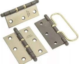 Dobradiça Camarão Aço 3″ X 2 1/2″ FLO 21008 União Mundial