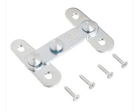 Fecho Chato Cromado 56004 União Mundial