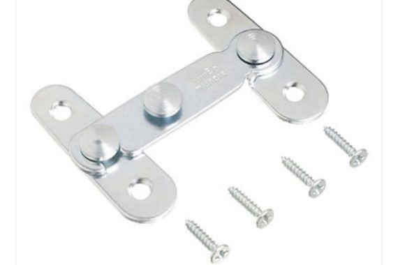 Fecho Chato Cromado 56004 União Mundial