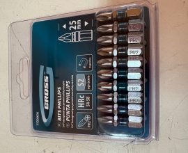 Ponteira Bits Phillips PH2 25mm imantada GROSS