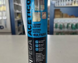 Silicone Acético Multiuso Incolor 250ml Unipega