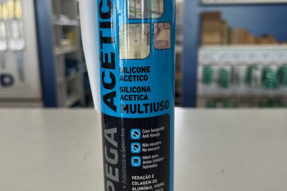 Silicone Acético Multiuso Incolor 250ml Unipega