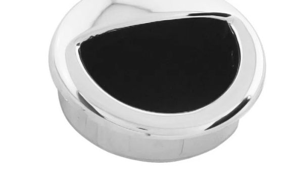 Puxador embutir 315 cromado Gecele