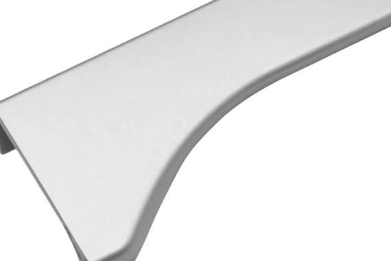 Ponteira facetato 18mm Cromado acetinado Rometal