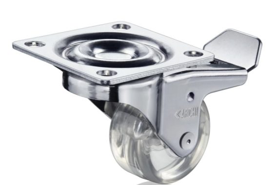 Rodízio gel 35mm com freio Archi