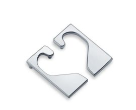 Capa Perfil Collegato 15mm Cromado Archi