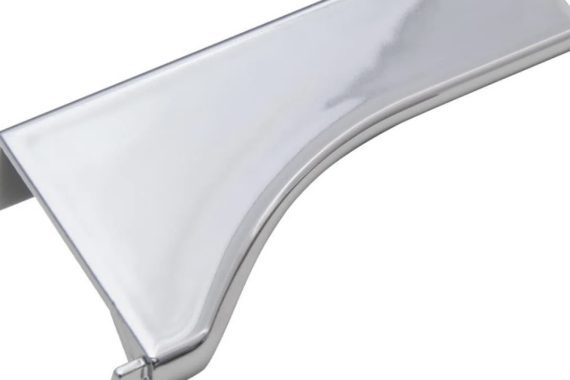 Ponteira facetato 18mm Cromado Rometal