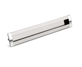 Puxador Fiore 128mm Inox escovado com Cromado Archi