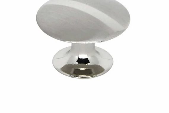 Puxador Marchio Niquelado escovado Archi