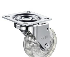 Rodízio gel 50mm com rolamento sem freio Archi