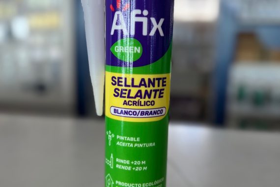 Silicone acético transparente 270g Afix Artecola