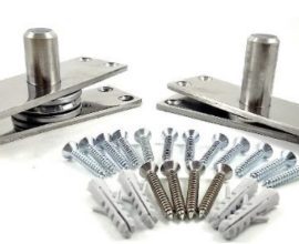 Pivotante aço inox 300kg Hastvel