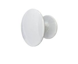 Puxador Cogumelo 25mm branco Hastvel